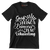 Gosh being a princess is so exhausting - Sarcasm Themed T-Shirt-Black-S-Custom One Express