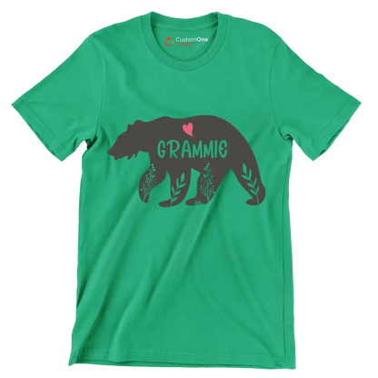 Grammig - Mother’s Day T-Shirt-Green-S-Custom One Express