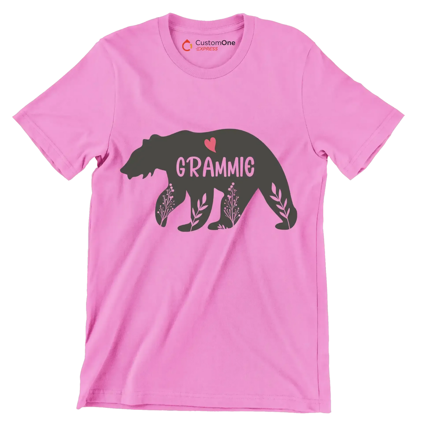 Grammig - Mother’s Day T-Shirt-Pink-S-Custom One Express