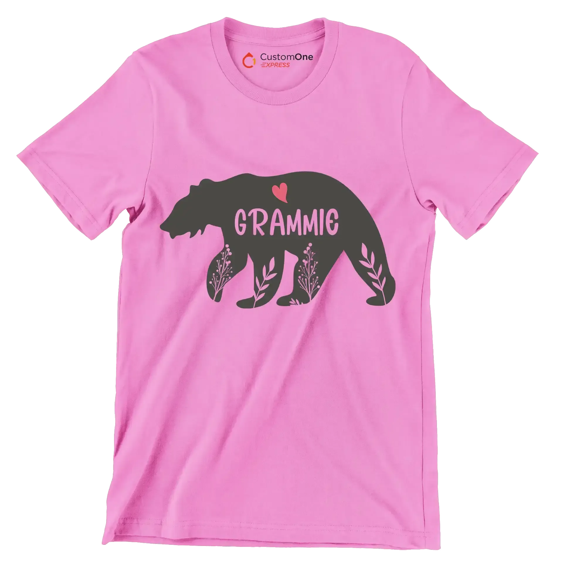 Grammig - Mother’s Day T-Shirt-Pink-S-Custom One Express
