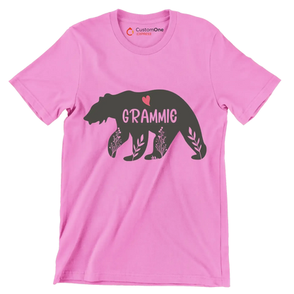 Grammig - Mother’s Day T-Shirt-Pink-S-Custom One Express