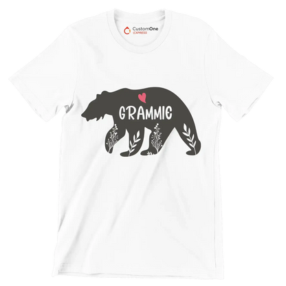 Grammig - Mother’s Day T-Shirt-White-S-Custom One Express
