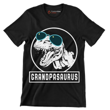 Grandpasaurus - Father’s Day T-Shirt-Black-S-Custom One Express