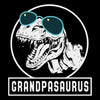 Grandpasaurus - Father’s Day T-Shirt-Black-S-Custom One Express