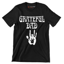 Grateful Dad - Father’s Day T-Shirt-Black-S-Custom One Express