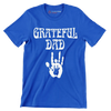 Grateful Dad - Father’s Day T-Shirt-Blue-S-Custom One Express