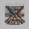 Proud veteran of the united states army - Veterans Themed T-Shirt