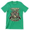 Freedom isn't free I paid for it blood sweat tears u.s. veteran - Veterans Themed T-Shirt