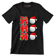 HHH - Golf Themed T-Shirt-Black-S-Custom One Express