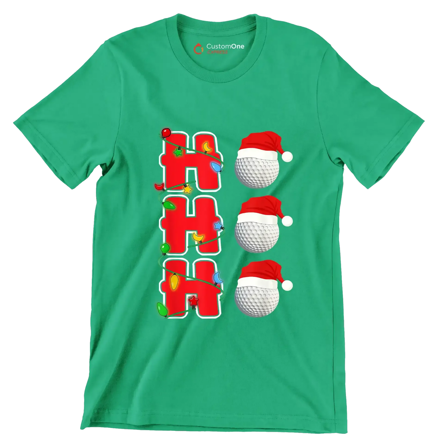 HHH - Golf Themed T-Shirt-Green-S-Custom One Express