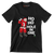 HO HO HO HOLE IN ONE - Golf Themed T-Shirt-Black-S-Custom One Express