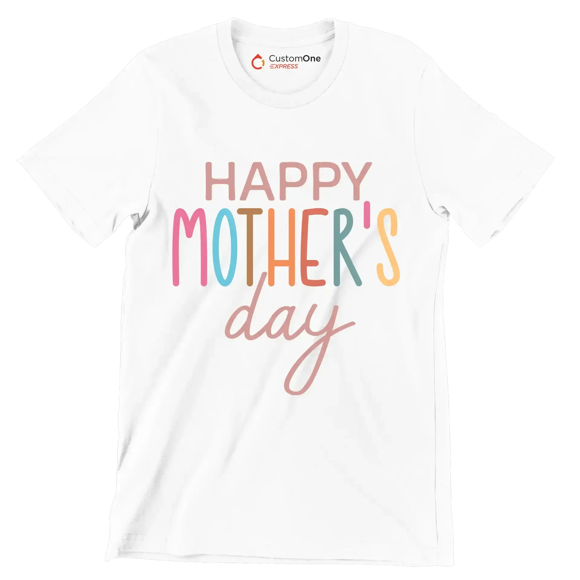 Happy Mother's Day - Mother’s Day T-Shirt-White-S-Custom One Express