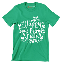 Happy Saint Patrick's Day - St. Patrick's Day T-Shirt-Green-S-Custom One Express