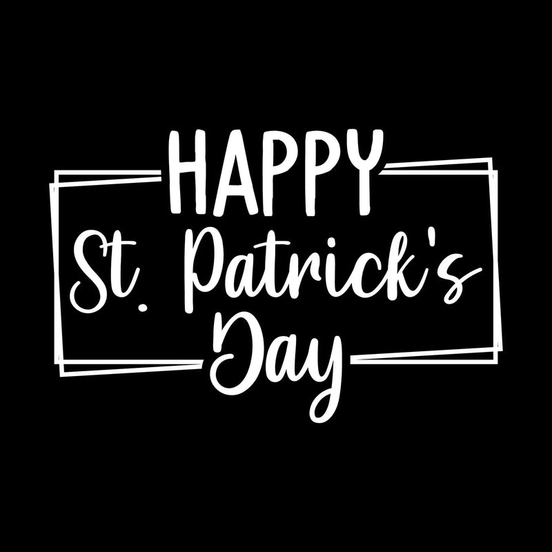 Happy St. Patrick's Day-01 - St. Patrick's Day T-Shirt-Green-S-Custom One Express