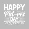 Happy st. Pat-rex day - St. Patrick's Day T-Shirt-Black-S-Custom One Express
