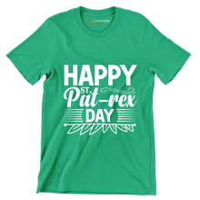Happy st. Pat-rex day - St. Patrick's Day T-Shirt-Green-S-Custom One Express