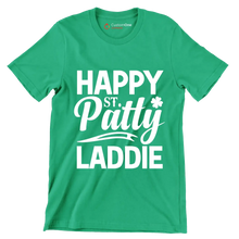 Happy st. Patty laddie - St. Patrick's Day T-Shirt-Green-S-Custom One Express