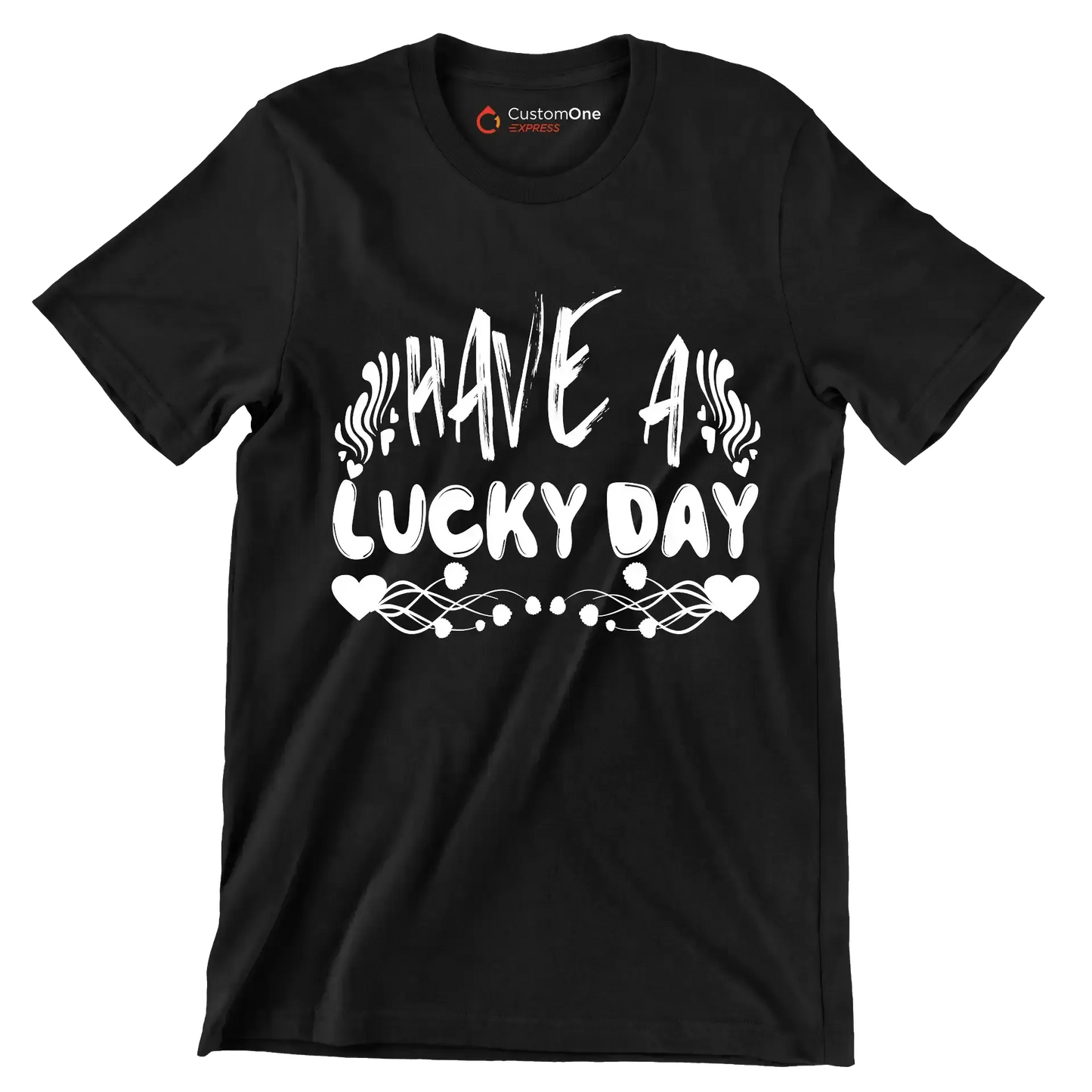 Have a Lucky Day - St. Patrick's Day T-Shirt-Black-S-Custom One Express