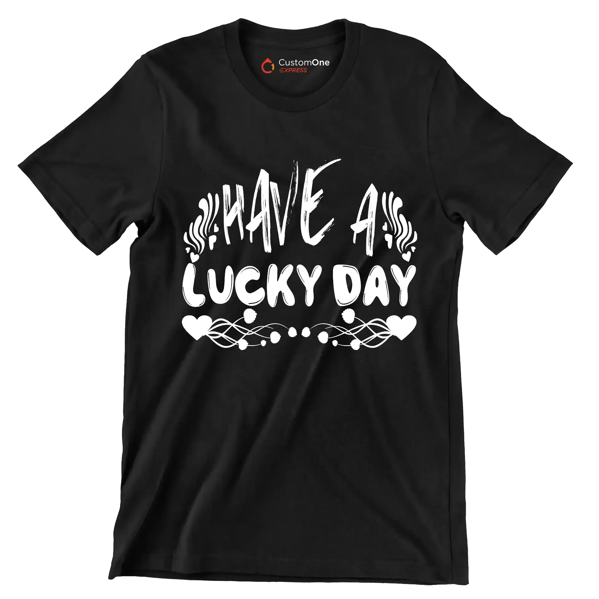 Have a Lucky Day - St. Patrick's Day T-Shirt-Black-S-Custom One Express