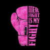 Her Fight Is My Fight - Breast Cancer Awareness T-Shirt-Black-S-Custom One Express