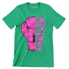 Her Fight Is My Fight - Breast Cancer Awareness T-Shirt-Green-S-Custom One Express