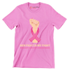 Her fight is my fight Breast Cancer Awareness - Breast Cancer Awareness T-Shirt-Pink-S-Custom One Express