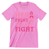 Her fight is our fight - Breast Cancer Awareness T-Shirt-Pink-S-Custom One Express