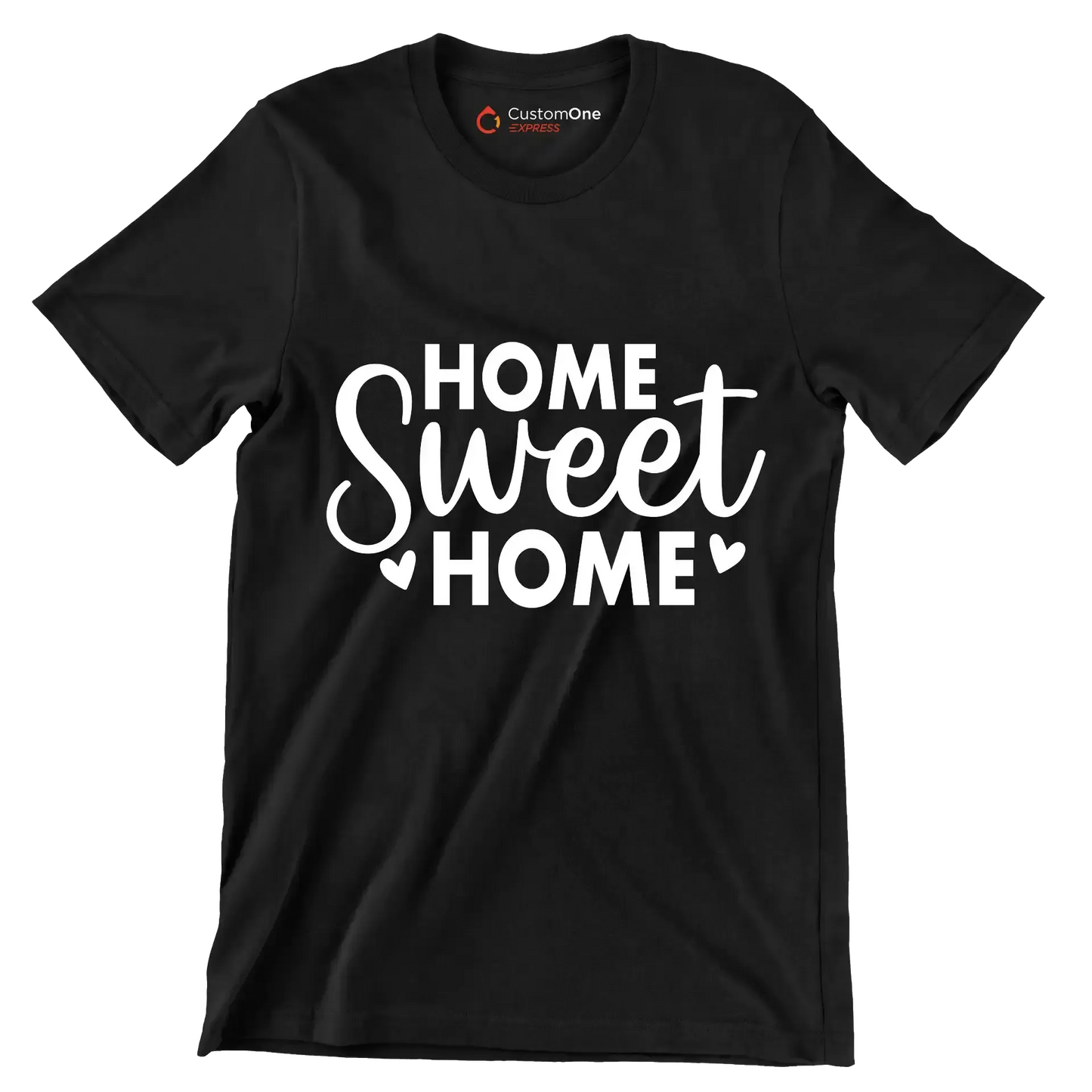 Home Sweet Home - St. Patrick's Day T-Shirt-Black-S-Custom One Express