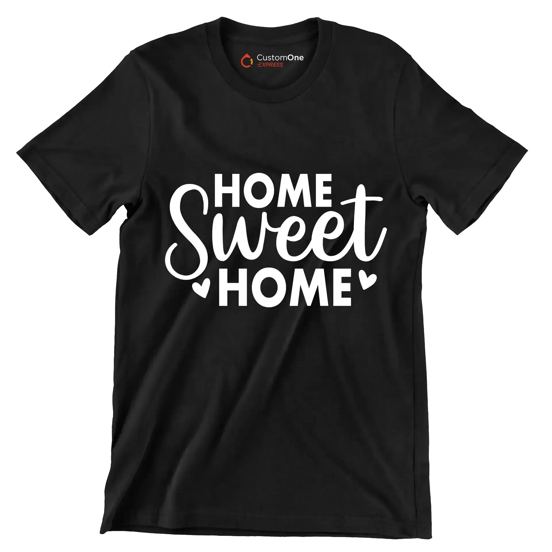 Home Sweet Home - St. Patrick's Day T-Shirt-Black-S-Custom One Express