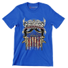 Honor Courage Sacrifice - Veterans Themed T-Shirt-Blue-S-Custom One Express