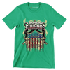 Honor Courage Sacrifice - Veterans Themed T-Shirt-Green-S-Custom One Express