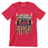 Honor Courage Sacrifice - Veterans Themed T-Shirt-Red-S-Custom One Express
