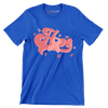 Hope - Breast Cancer Awareness T-Shirt-Blue-S-Custom One Express