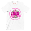 Hope strength courage faith family love support awareness believe fight - Breast Cancer Awareness T-Shirt-White-S-Custom One Express