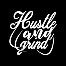 Hustle And Grind - Motivational Themed T-Shirt-Black-S-Custom One Express