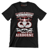 I Own It Forever The Title Airborne - Perfect Gift For Dad, Grandpa, Son, Patriot, Airborne Veteran on Patriot Day, Veteran Day - Veterans Themed T-Shirt-Black-S-Custom One Express