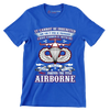 I Own It Forever The Title Airborne - Perfect Gift For Dad, Grandpa, Son, Patriot, Airborne Veteran on Patriot Day, Veteran Day - Veterans Themed T-Shirt-Blue-S-Custom One Express