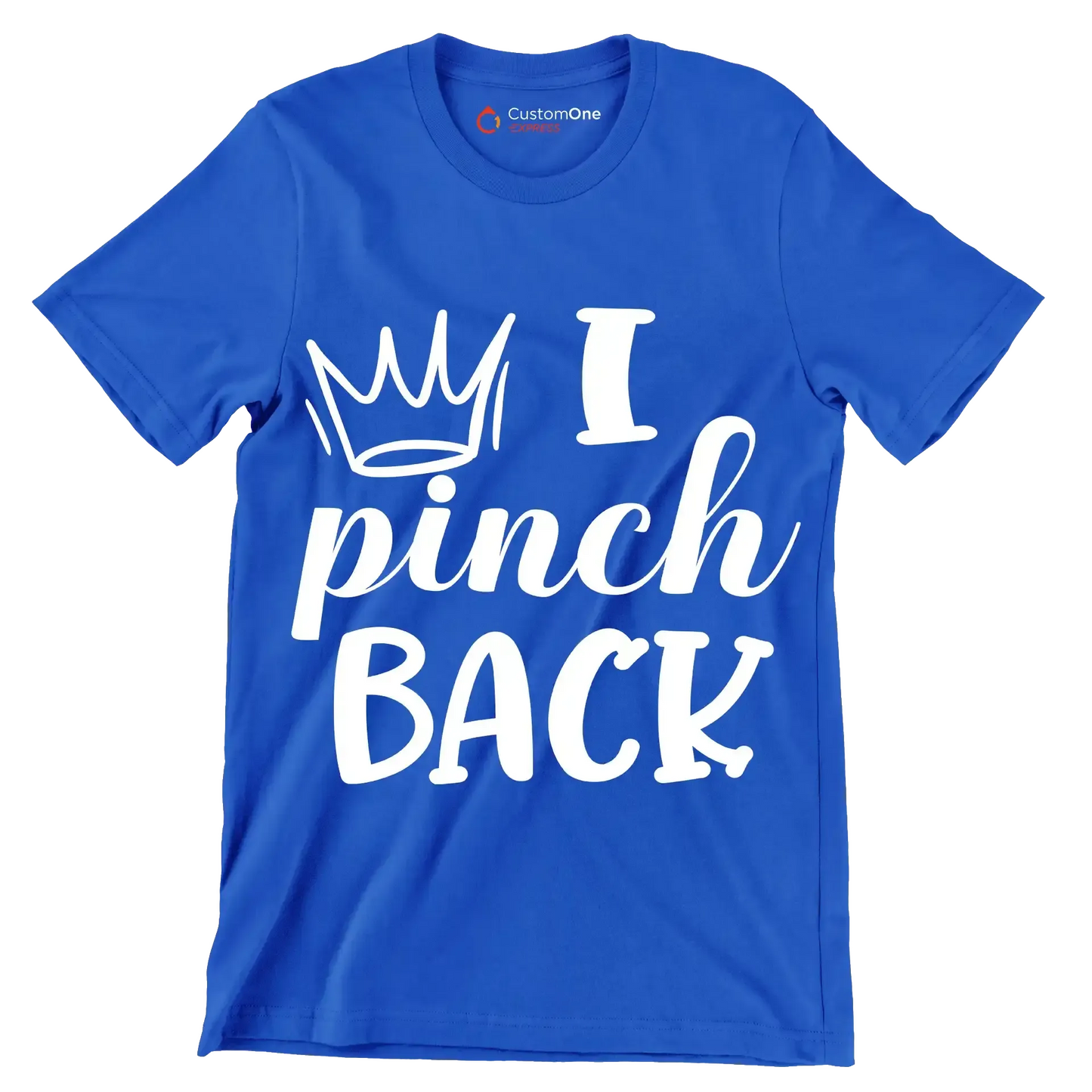 I Pinch Back - St. Patrick's Day T-Shirt-Blue-S-Custom One Express