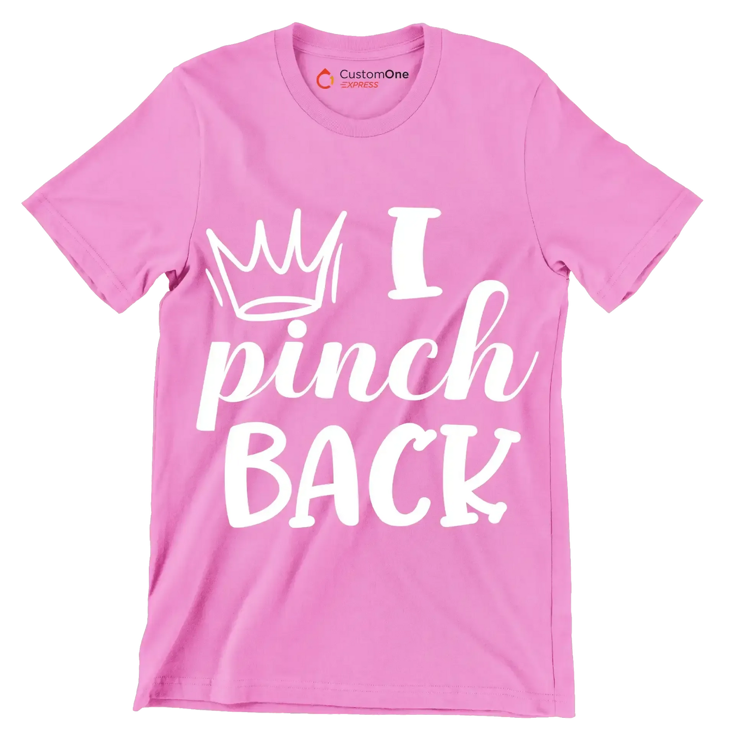 I Pinch Back - St. Patrick's Day T-Shirt-Pink-S-Custom One Express