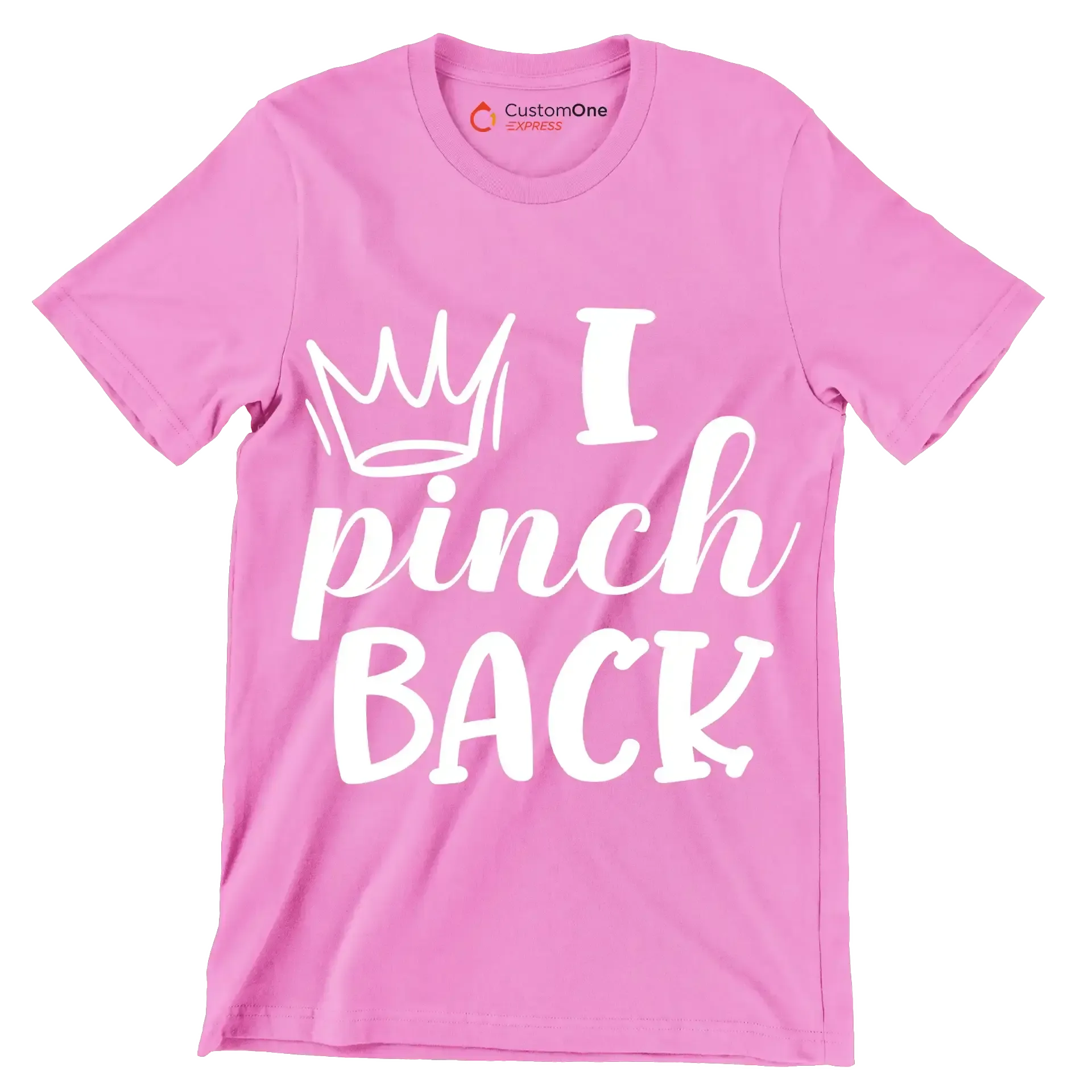 I Pinch Back - St. Patrick's Day T-Shirt-Pink-S-Custom One Express