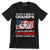 I am A Dad Grandpa And An Airborne Veteran Nothing Scares Me - Veterans Themed T-Shirt-Black-S-Custom One Express
