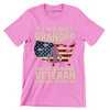I am A Dad Grandpa And An Airborne Veteran Nothing Scares Me - Veterans Themed T-Shirt-Pink-S-Custom One Express