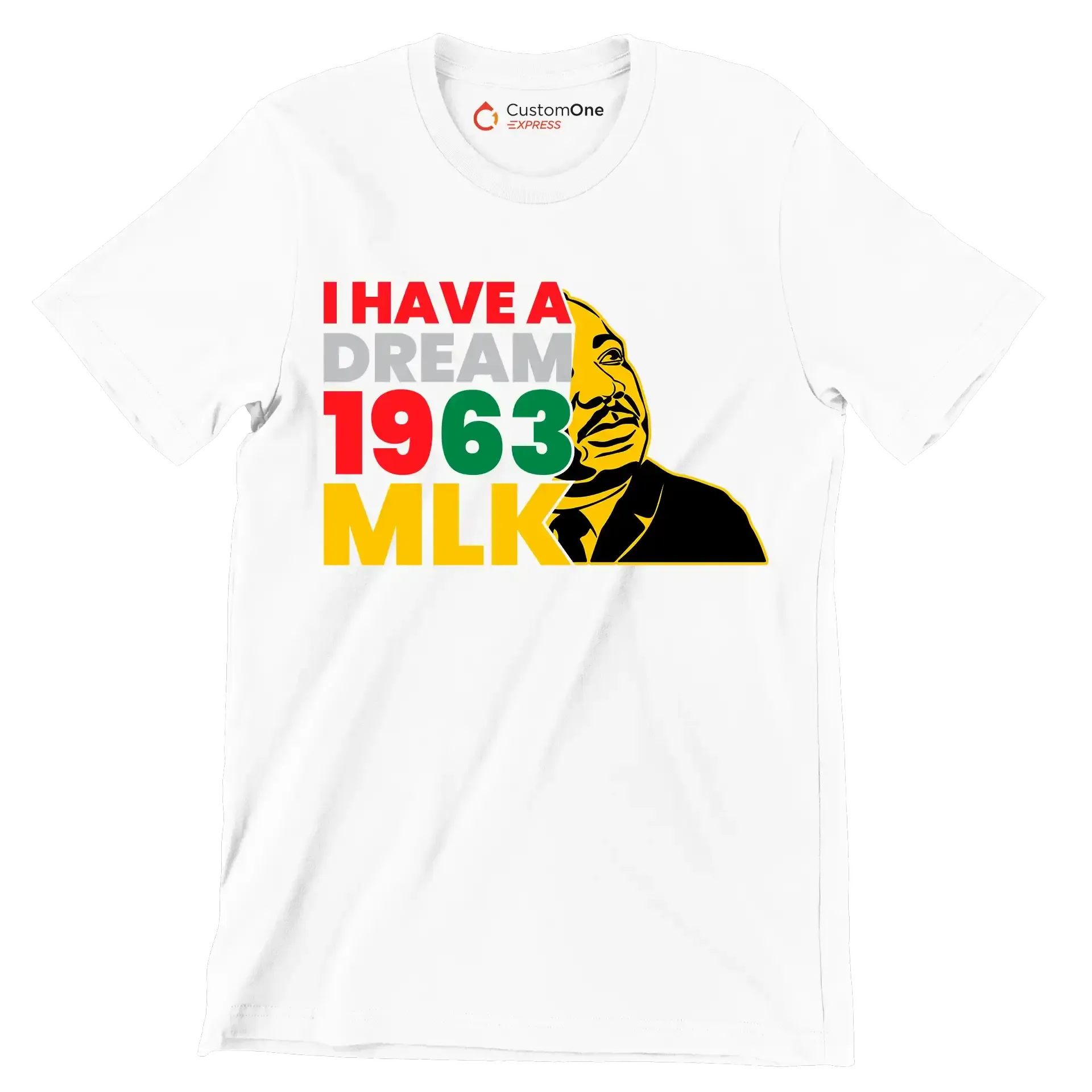 I have a dream 1963 mlk - Martin Luther King T-Shirt-White-S-Custom One Express