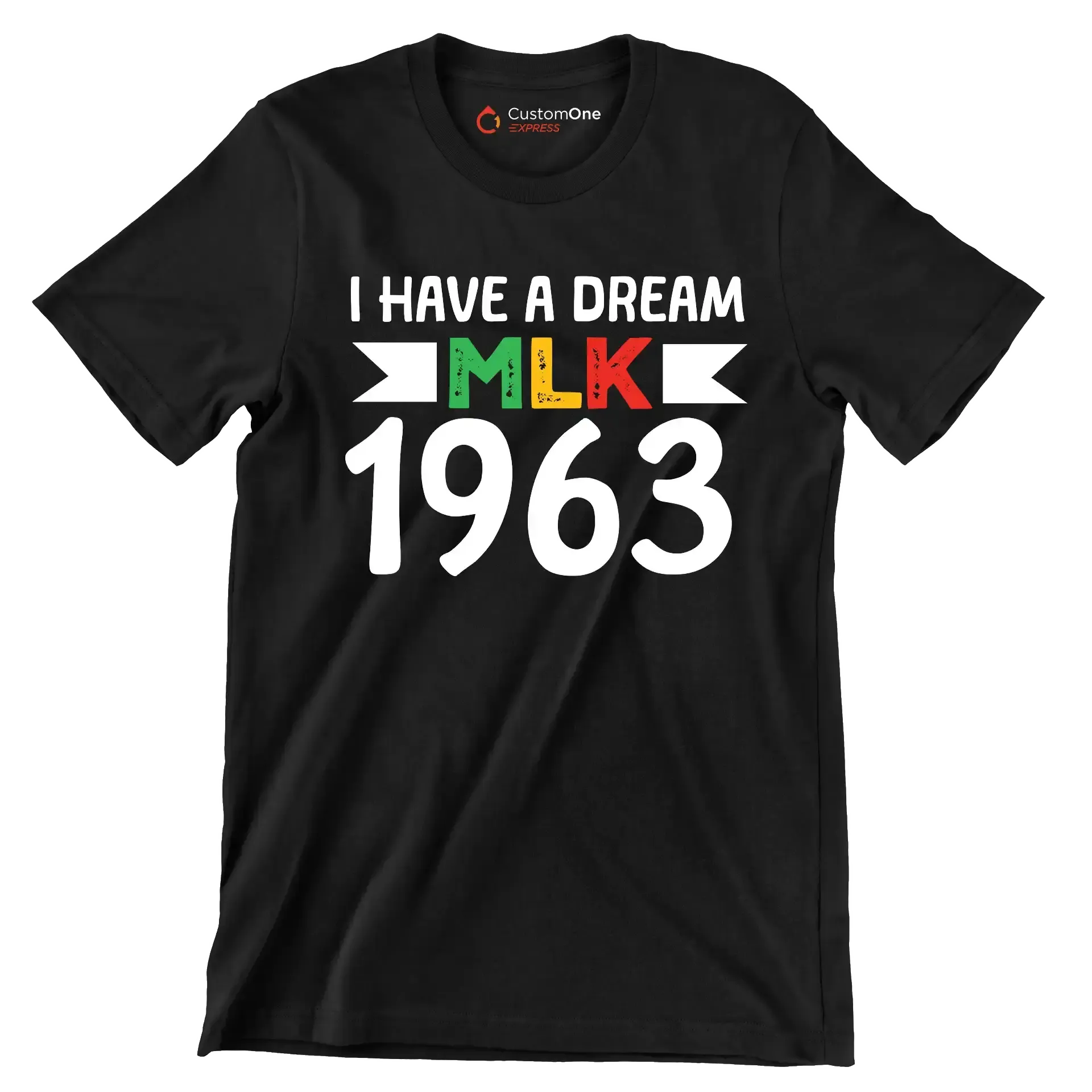 I have a dream mlk 1963 - Martin Luther King T-Shirt-Black-S-Custom One Express