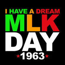 I have a dream mlk day 1963 - Martin Luther King T-Shirt-Black-S-Custom One Express