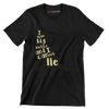 I love big mutts and I cannot lie - Dog Themed T-Shirt-Black-S-Custom One Express