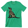 I love big mutts and I cannot lie - Dog Themed T-Shirt-Green-S-Custom One Express