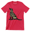 I love big mutts and I cannot lie - Dog Themed T-Shirt-Red-S-Custom One Express