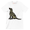 I love big mutts and I cannot lie - Dog Themed T-Shirt-White-S-Custom One Express