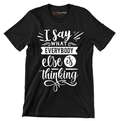 I run on coffee and sarcasm - Sarcasm Themed T-Shirt-Black-S-Custom One Express